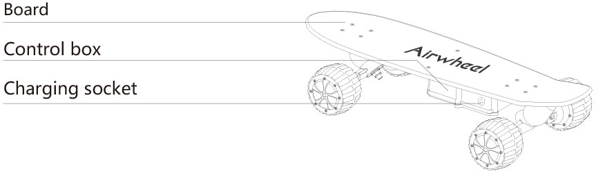 Airwheel M3 electric skateboard