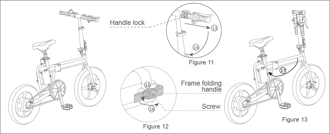 Airwheel R5 portable electric bikes