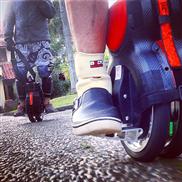 Airwheel, auto-equilibrio monociclo, scooter