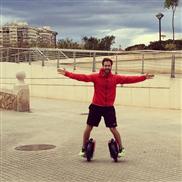 auto equilibrio eléctrico monociclo X3